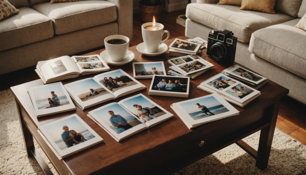Album photo souvenir et impressions instantanées