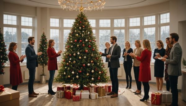 Organiser un arbre de Noël en entreprise pour renforcer la cohésion